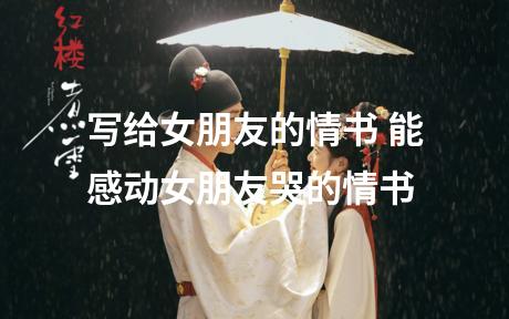 写给女朋友的情书 能感动女朋友哭的情书