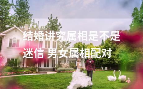 结婚讲究属相是不是迷信 男女属相配对