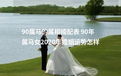 90属马的属相婚配表 90年属马女2020年婚姻运势怎样