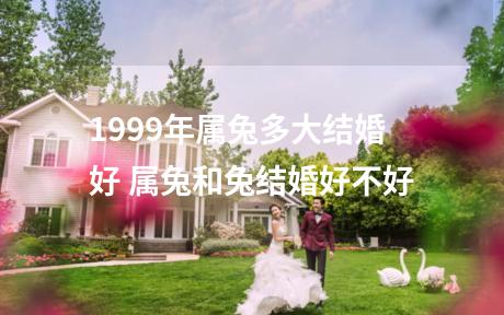 1999年属兔多大结婚好 属兔和兔结婚好不好
