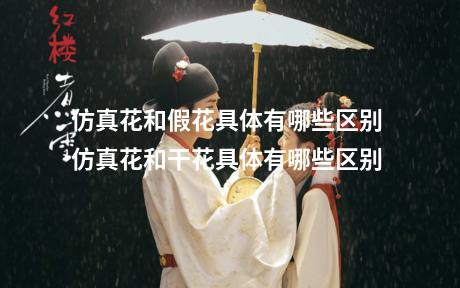 仿真花和假花具体有哪些区别 仿真花和干花具体有哪些区别