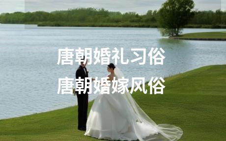唐朝婚礼习俗 唐朝婚嫁风俗