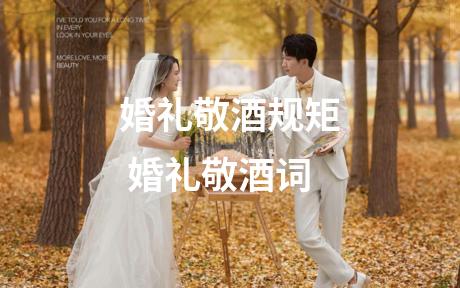 婚礼敬酒规矩 婚礼敬酒词