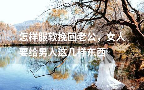 怎样服软挽回老公，女人要给男人这几样东西